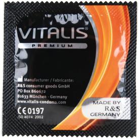 Vitalis Ribbed kondomer - 10 stk. - Massere nydelse med riller