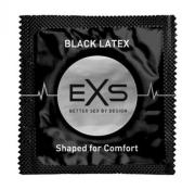 EXS Black Latex Kondomer - 10 stk.