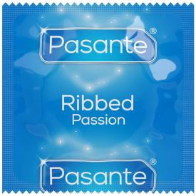 Pasante Kondomer Ribbed - 12 stk.